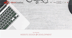 Desktop Screenshot of meshcreation.com